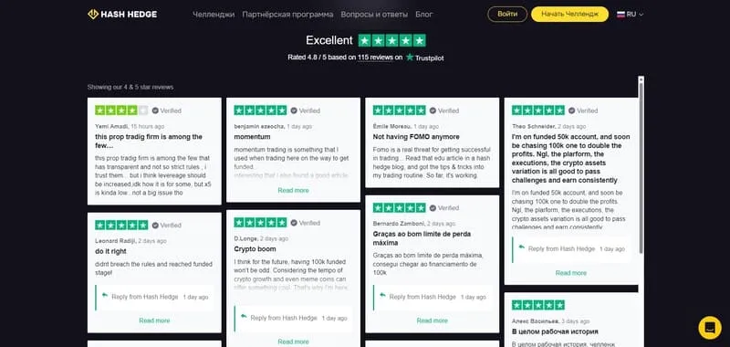 Hash Hedge Reviews