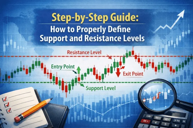 How to Correctly Identify Support and Resistance Levels